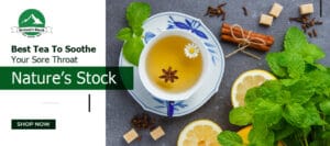 Read more about the article Best Tea To Soothe Your Sore Throat – Natures Stock